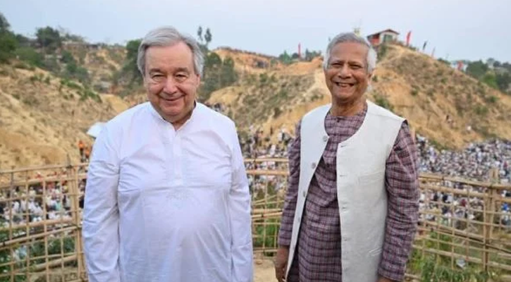 প্রধান উপদেষ্টা ও জাতিসংঘ মহাসচিব এক লাখ রোহিঙ্গার সঙ্গে ইফতার করলেন