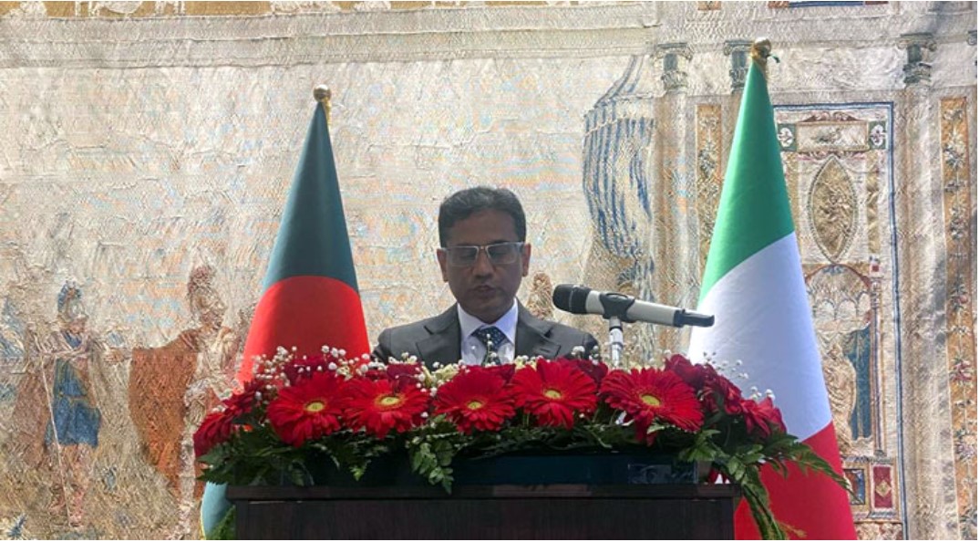 রোমে বাংলাদেশ দূতাবাসে স্বাধীনতা দিবস উদযাপন  