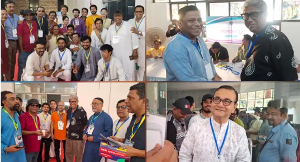 অভিনয়শিল্পী সংঘের নির্বাচনের ভোট-গ্রহণ চলছে 