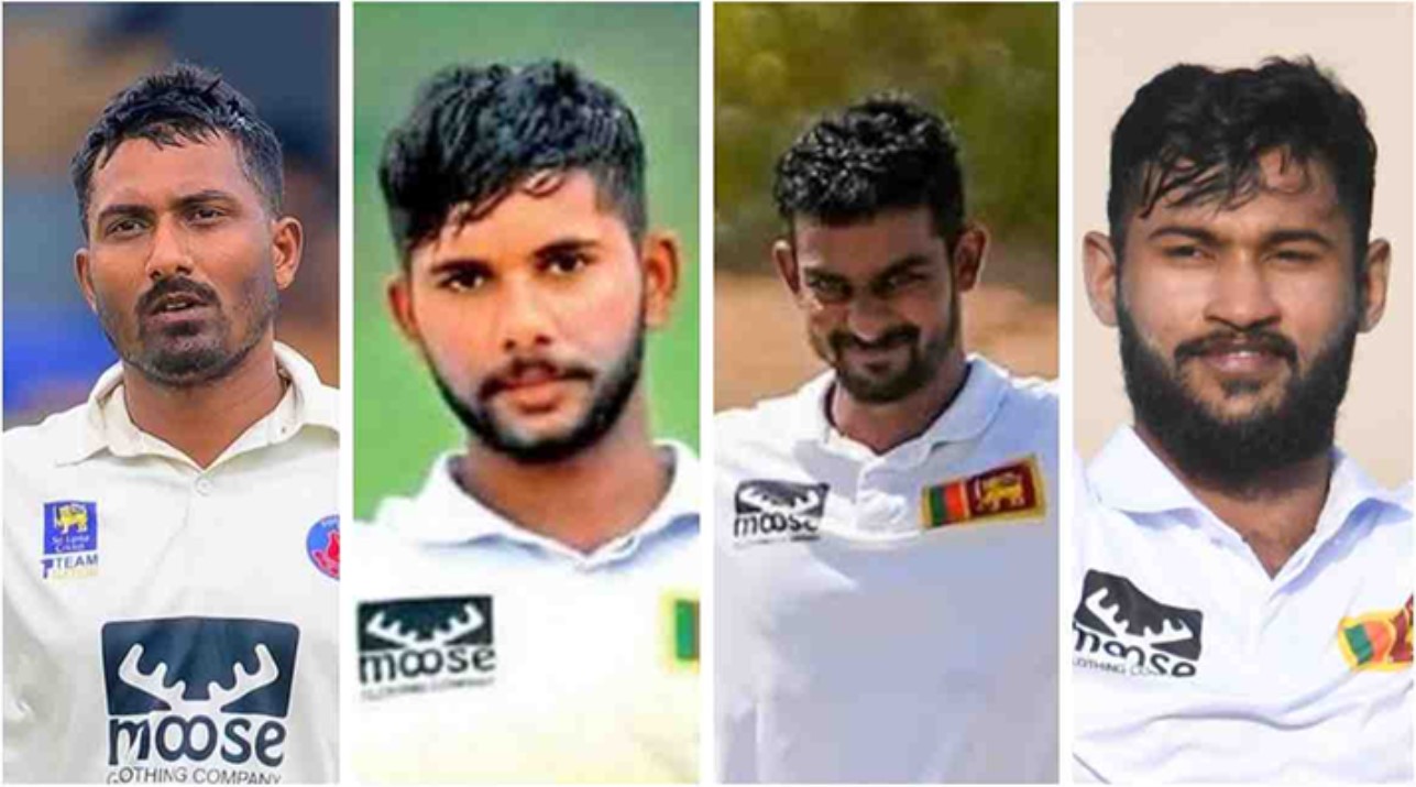 শ্রীলঙ্কার টেস্ট স্কোয়াড ঘোষণা বাংলাদেশ সিরিজের জন্য 