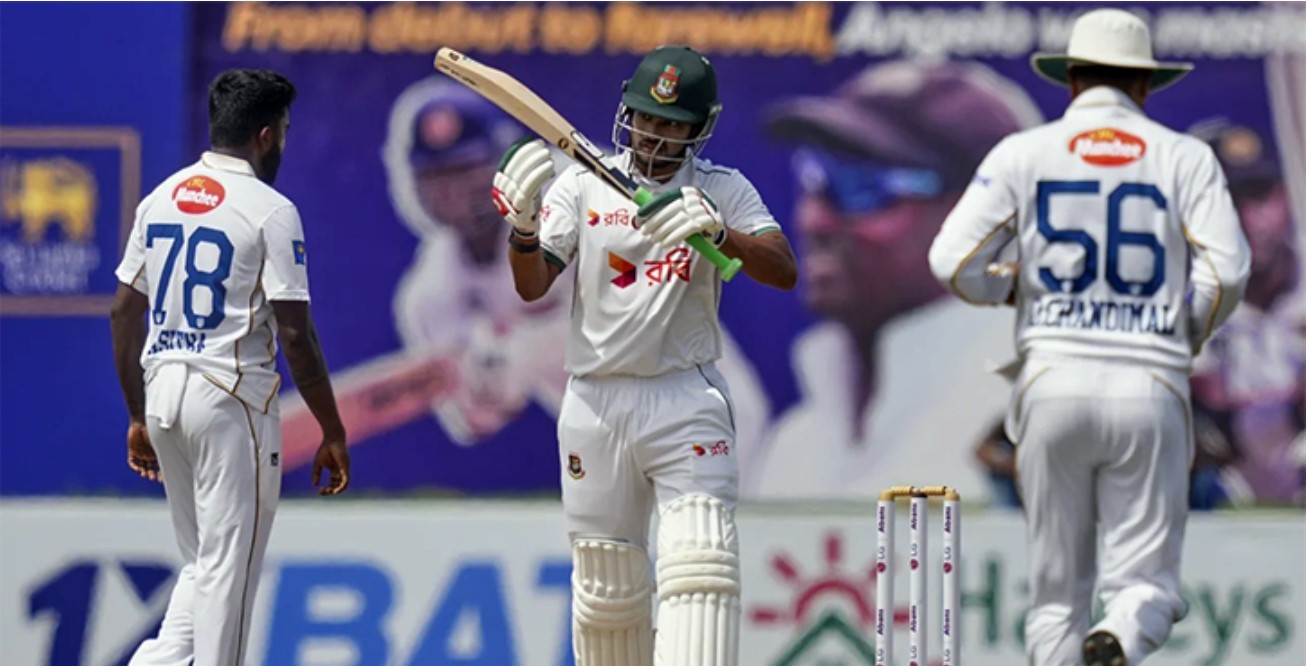 ভাঙল মুশফিকের সঙ্গে গড়া রেকর্ড জুটি, বিদায় নিলেন শান্ত