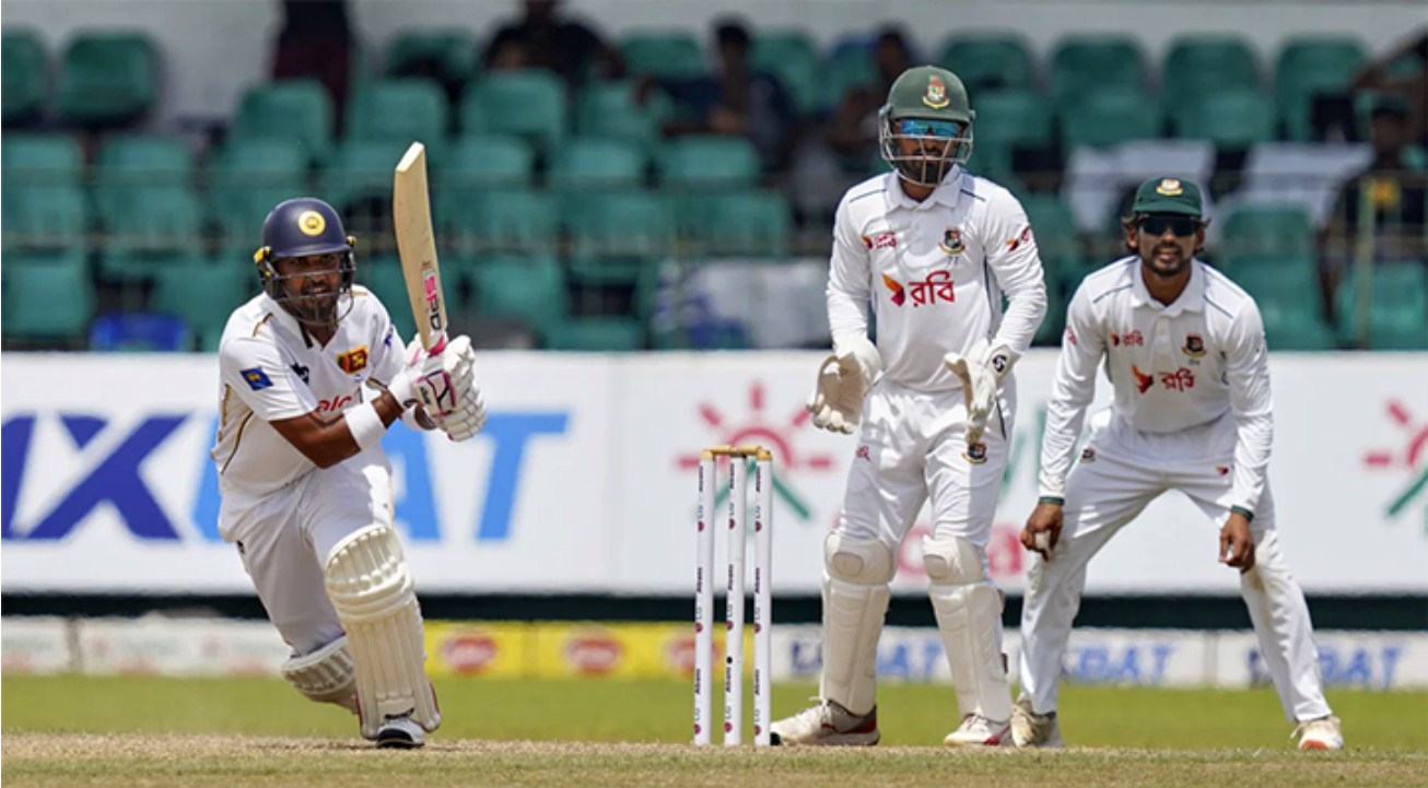 শ্রীলঙ্কা এগোচ্ছে নিশাঙ্কা-চান্দিমালের ব্যাটে