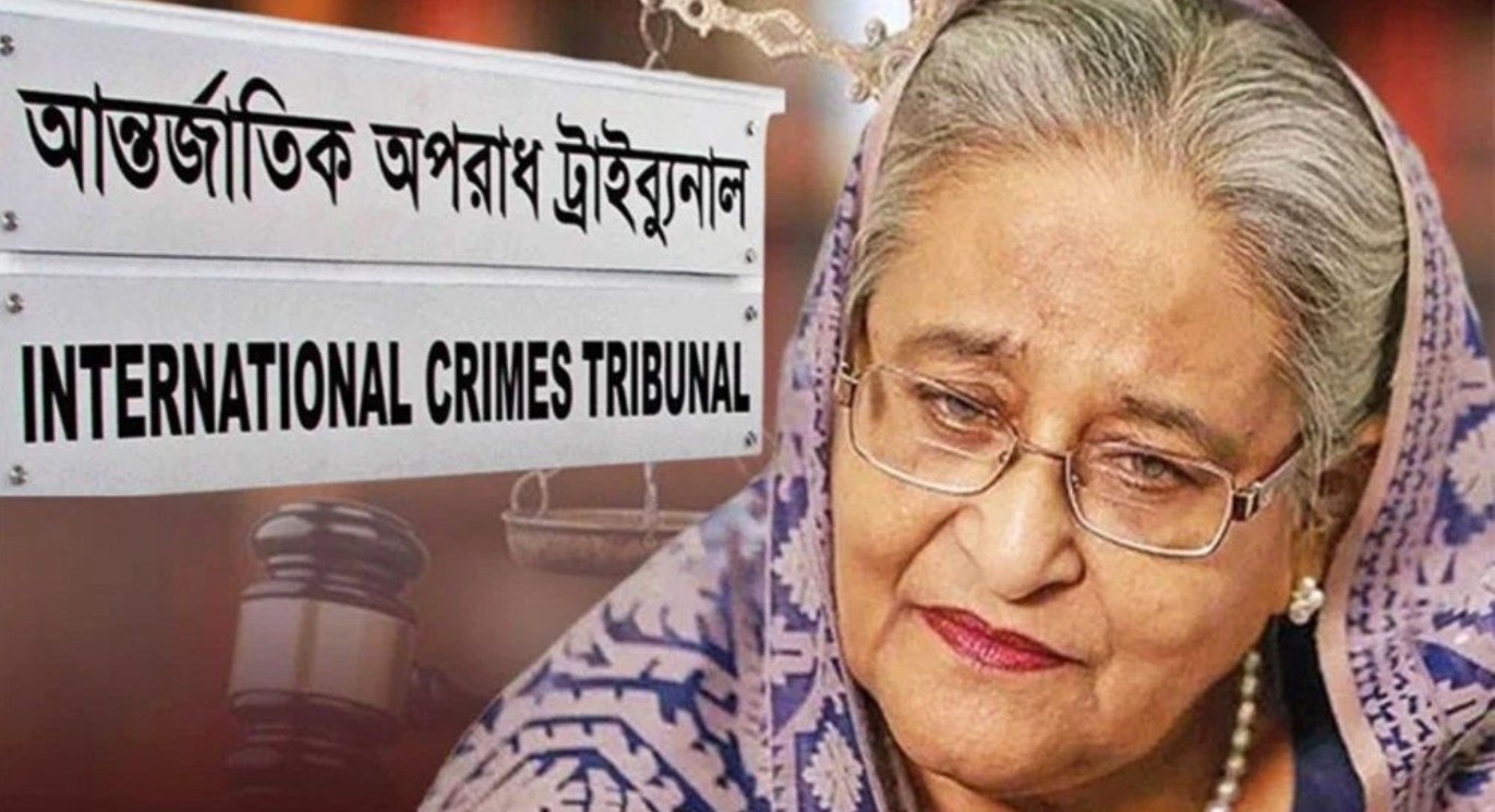 আজ হাসিনাসহ ৩ জনের বিরুদ্ধে অভিযোগ গঠনের শুনানি 