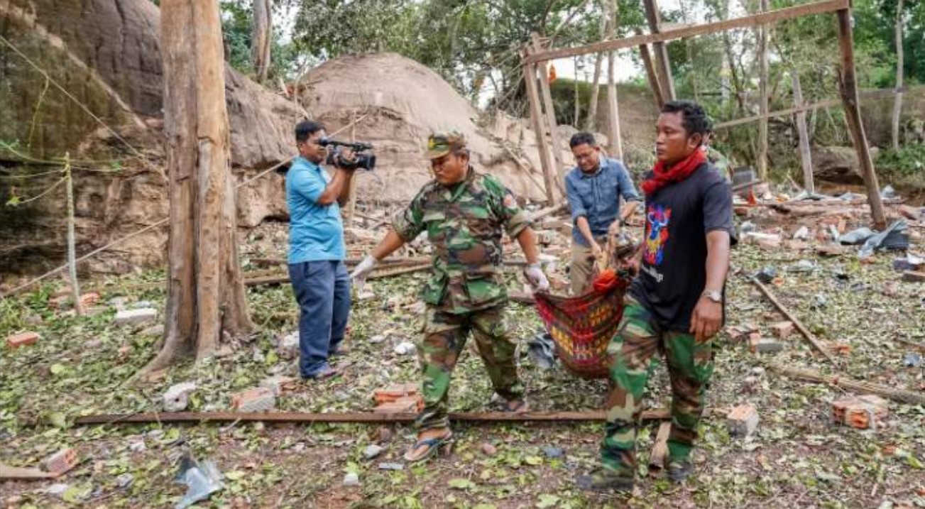 কম্বোডিয়া-থাইল্যান্ড সীমান্ত সংঘাতে নিহত ৩২ 