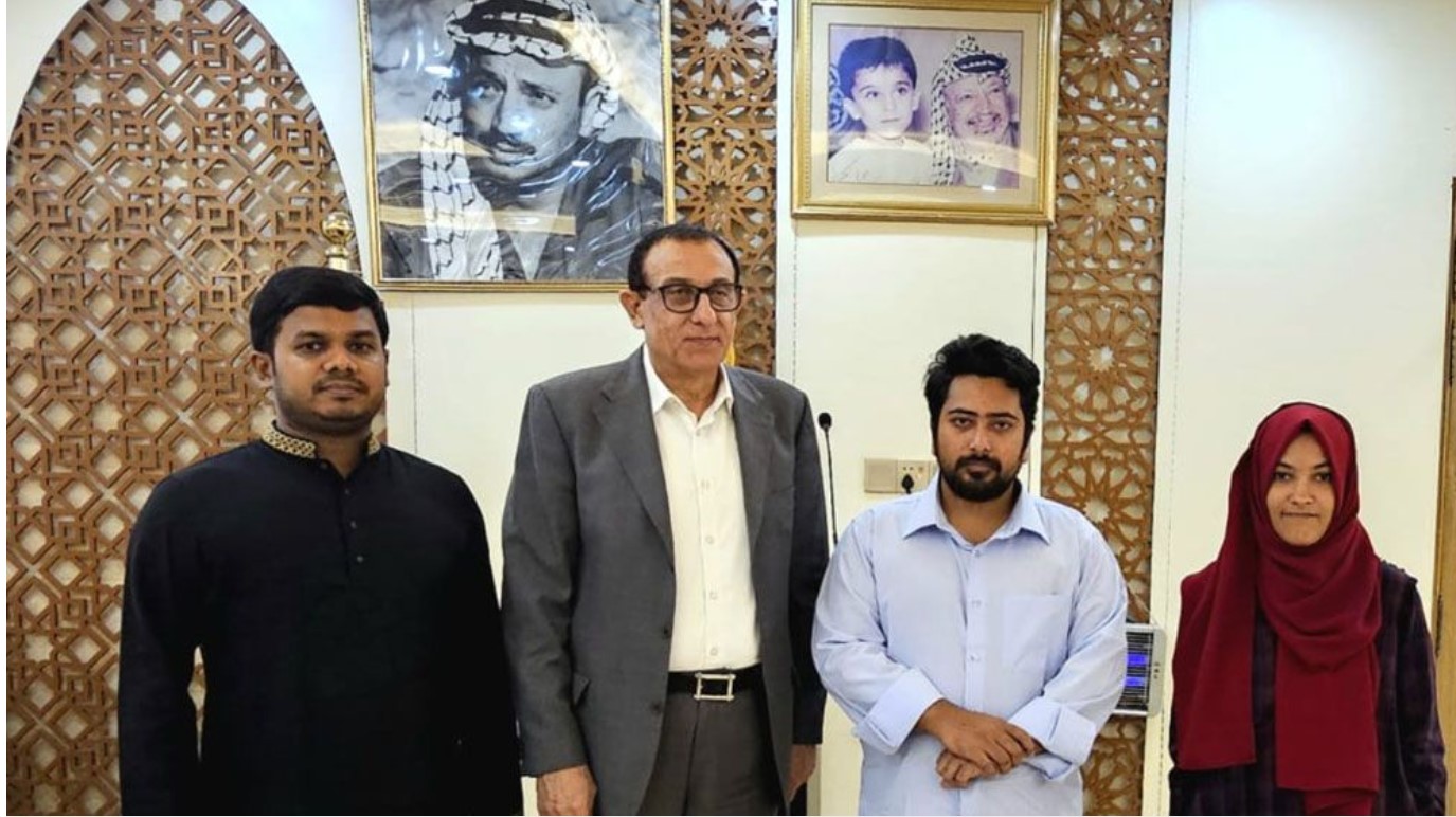ফিলিস্তিনের রাষ্ট্রদূতের সঙ্গে এনসিপি নেতাদের বৈঠক