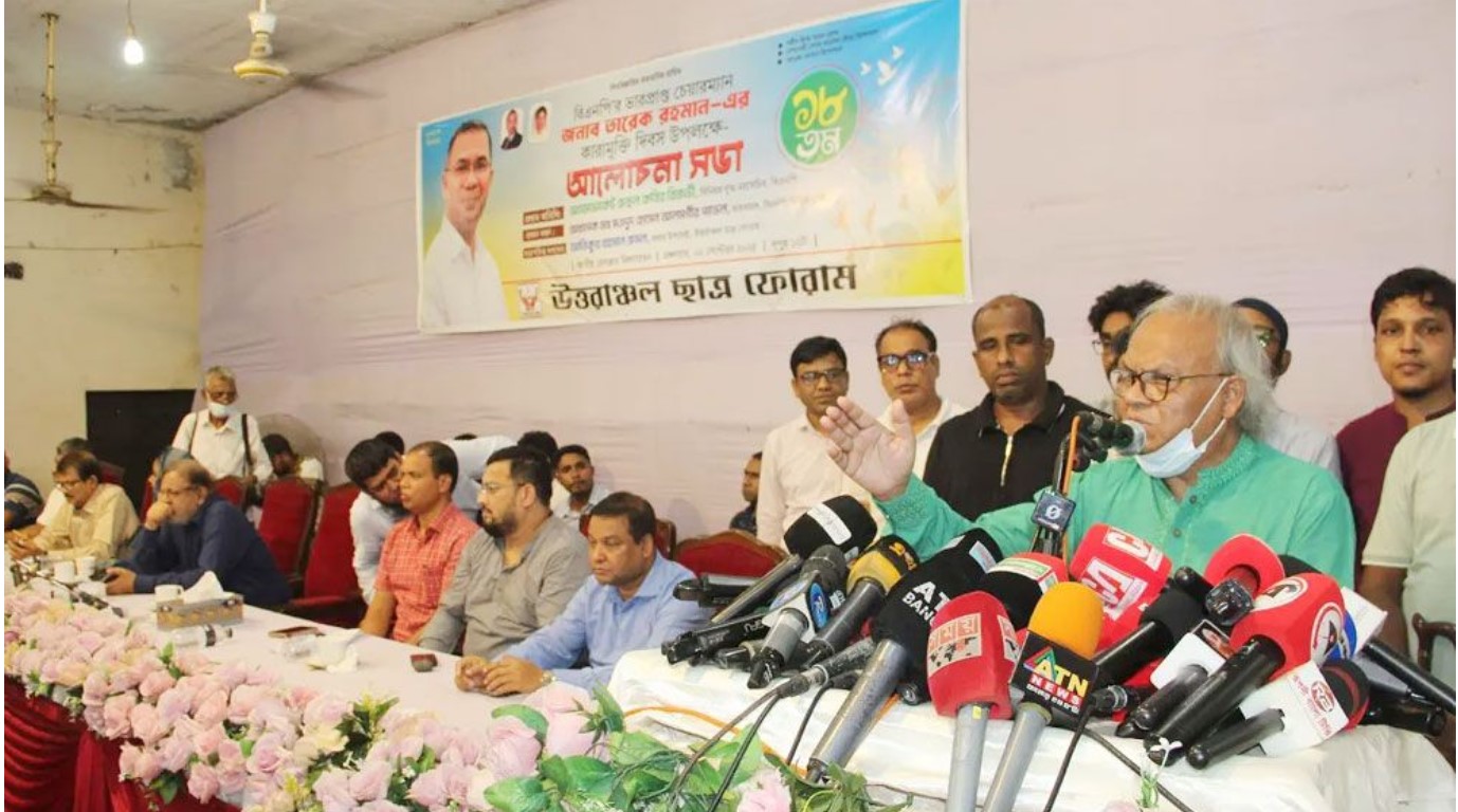 হাসিনার আওয়ামী ফ্যাসিবাদকে রক্ষা করেছে জাতীয় পার্টি: রিজভী