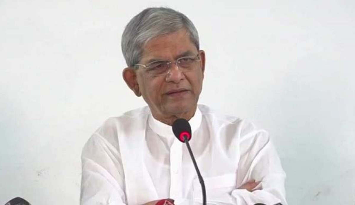 গাজা অভিমুখে আটক শহিদুল আলমের মুক্তির জন্য সরকারের হস্তক্ষেপ চাইলেন মির্জা ফখরুল