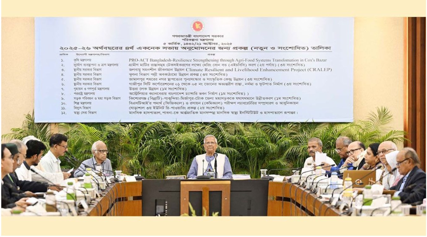 হাওর অঞ্চলে বাস্তবায়নের জন্য প্রস্তাবিত প্রকল্প স্থগিত