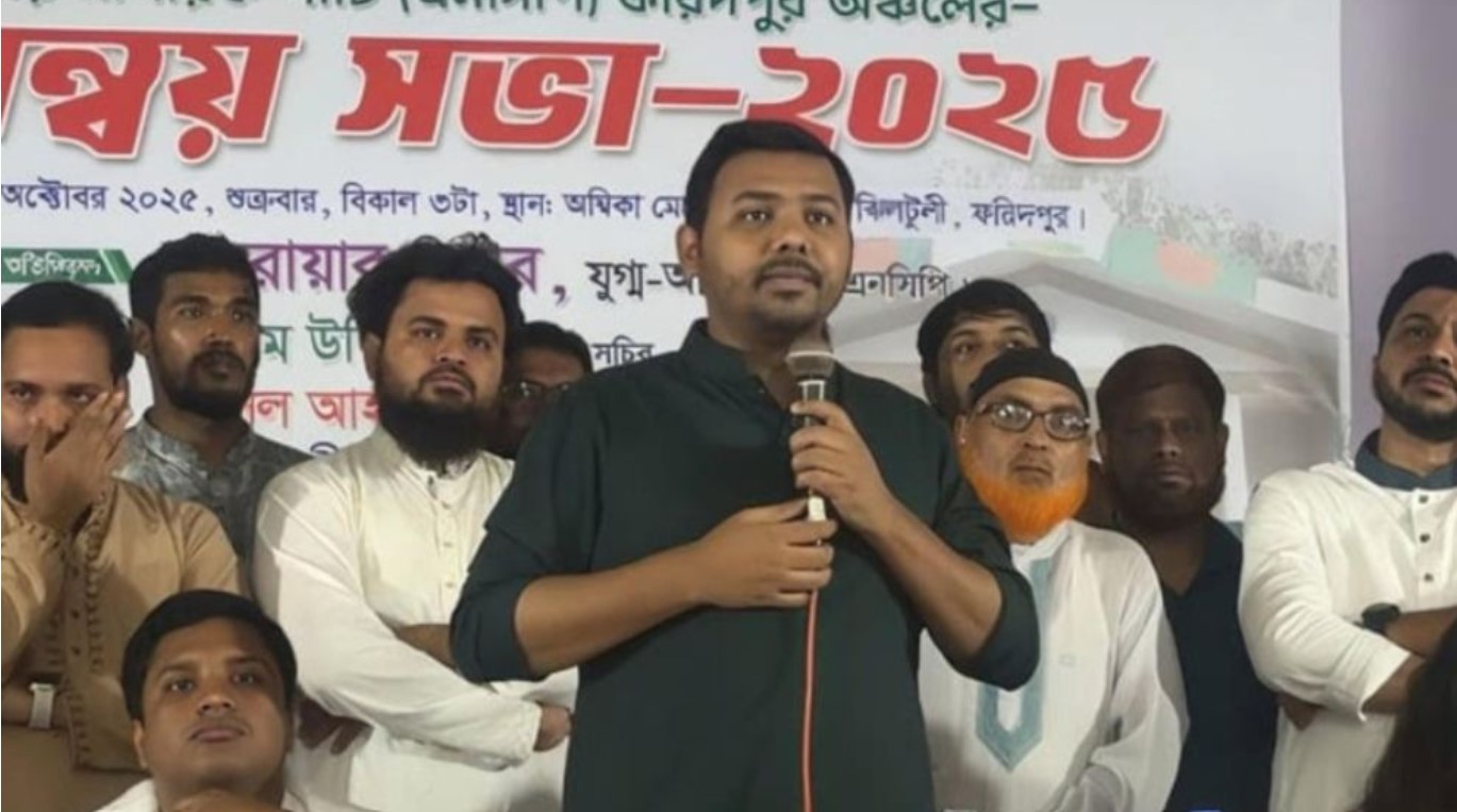 এনসিপিকে ‘শাপলা’ না দেওয়ার কারণ জানালেন সারোয়ার তুষার