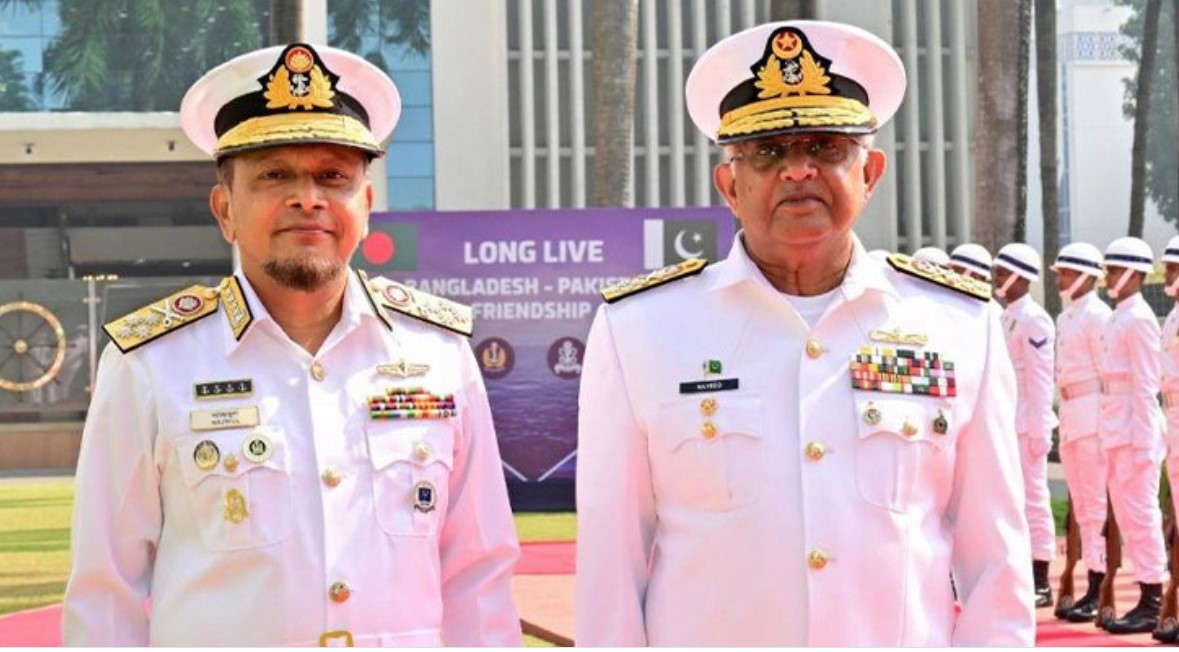 পাকিস্তান নৌবাহিনী প্রধান বাংলাদেশ সফরে