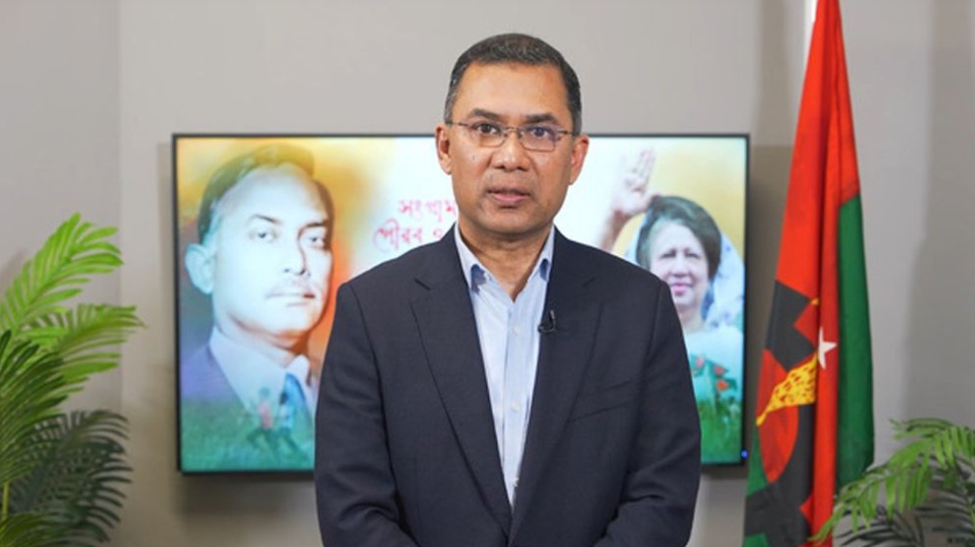  আজ রাতে বিএনপি’র জরুরি বৈঠক ডেকেছেন তারেক রহমান