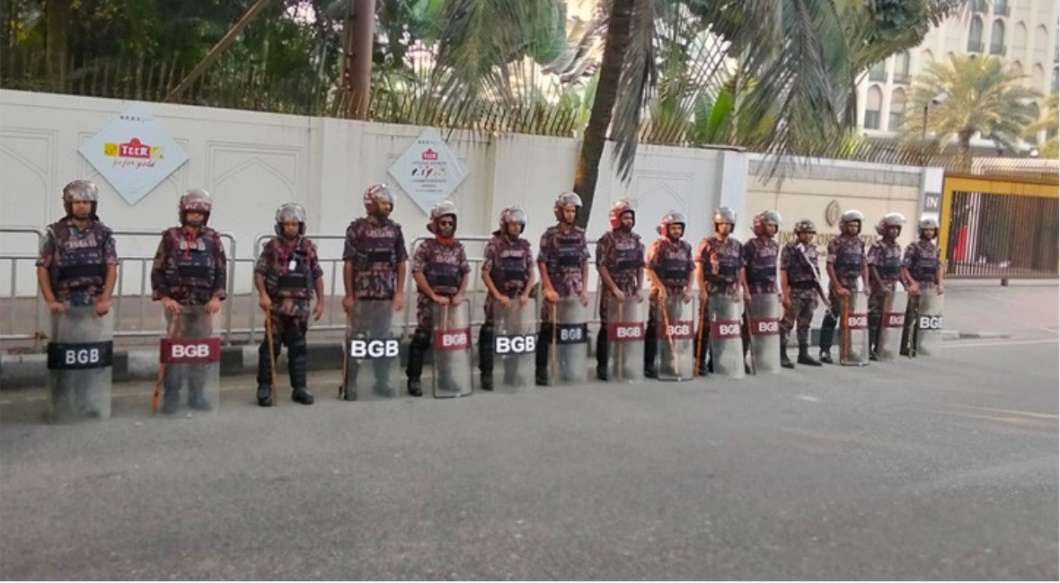 রাজধানীসহ আশপাশে বিজিবি মোতায়েন