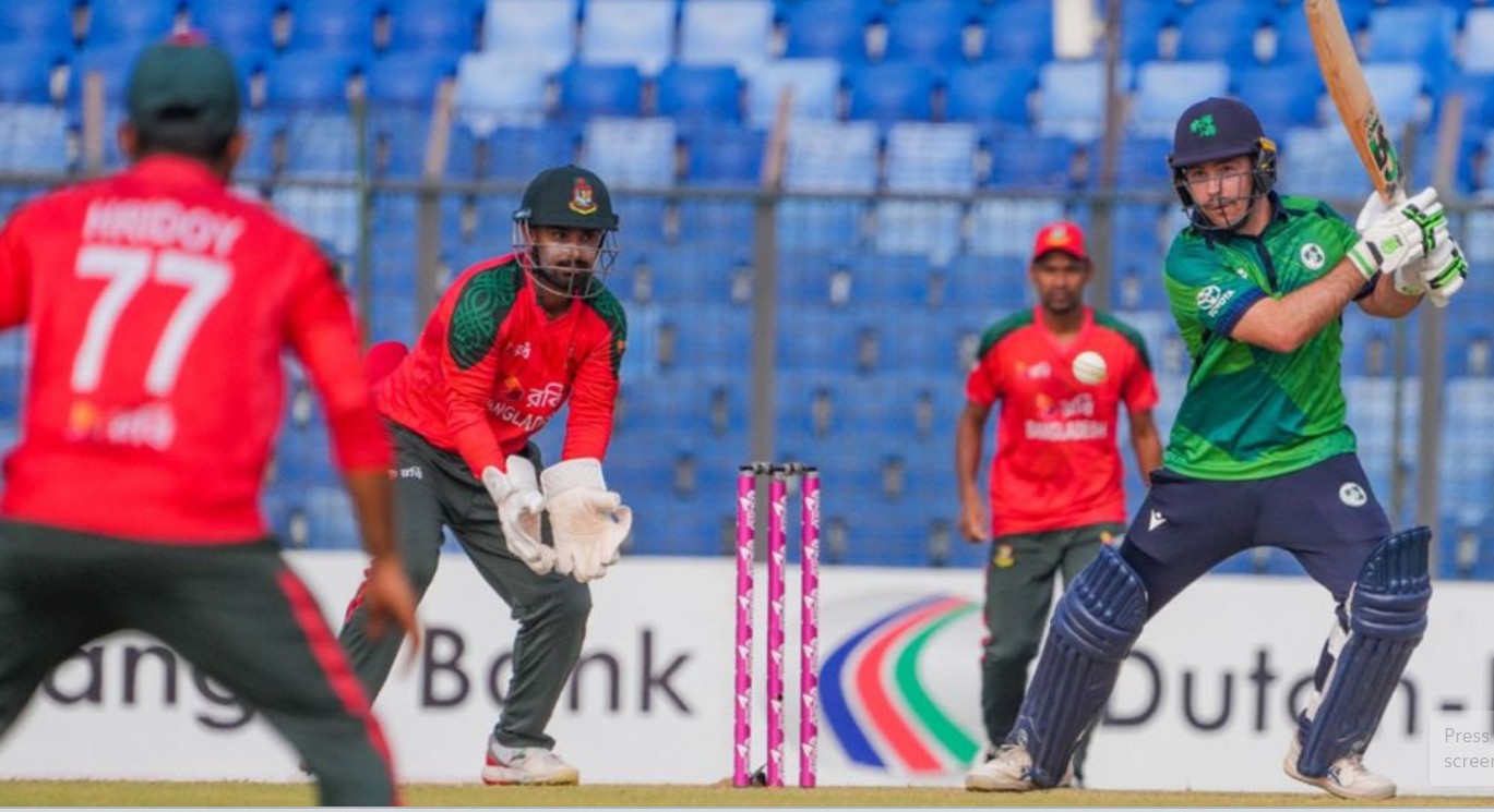 আয়ারল্যান্ডকে ১১৭ রানে অলআউট করলো বাংলাদেশ