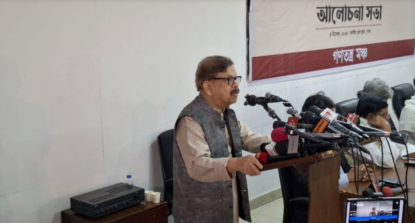 ‘নির্বাচন ছাড়া কোনো বিকল্প নেই, নির্বাচন হতেই হবে’: মান্না