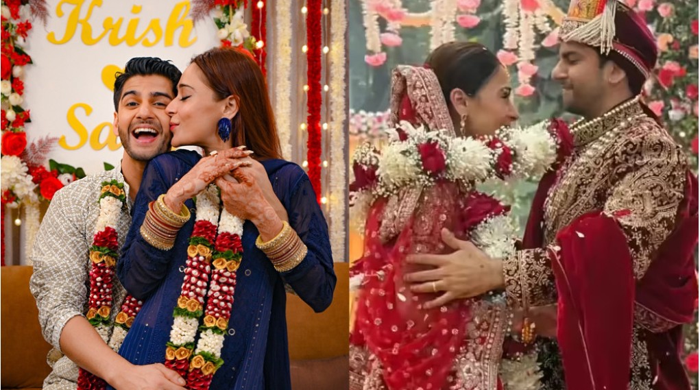 হিন্দুরীতিতে বিয়ে করলেন ছোটপর্দার অভিনেত্রী সারা খান