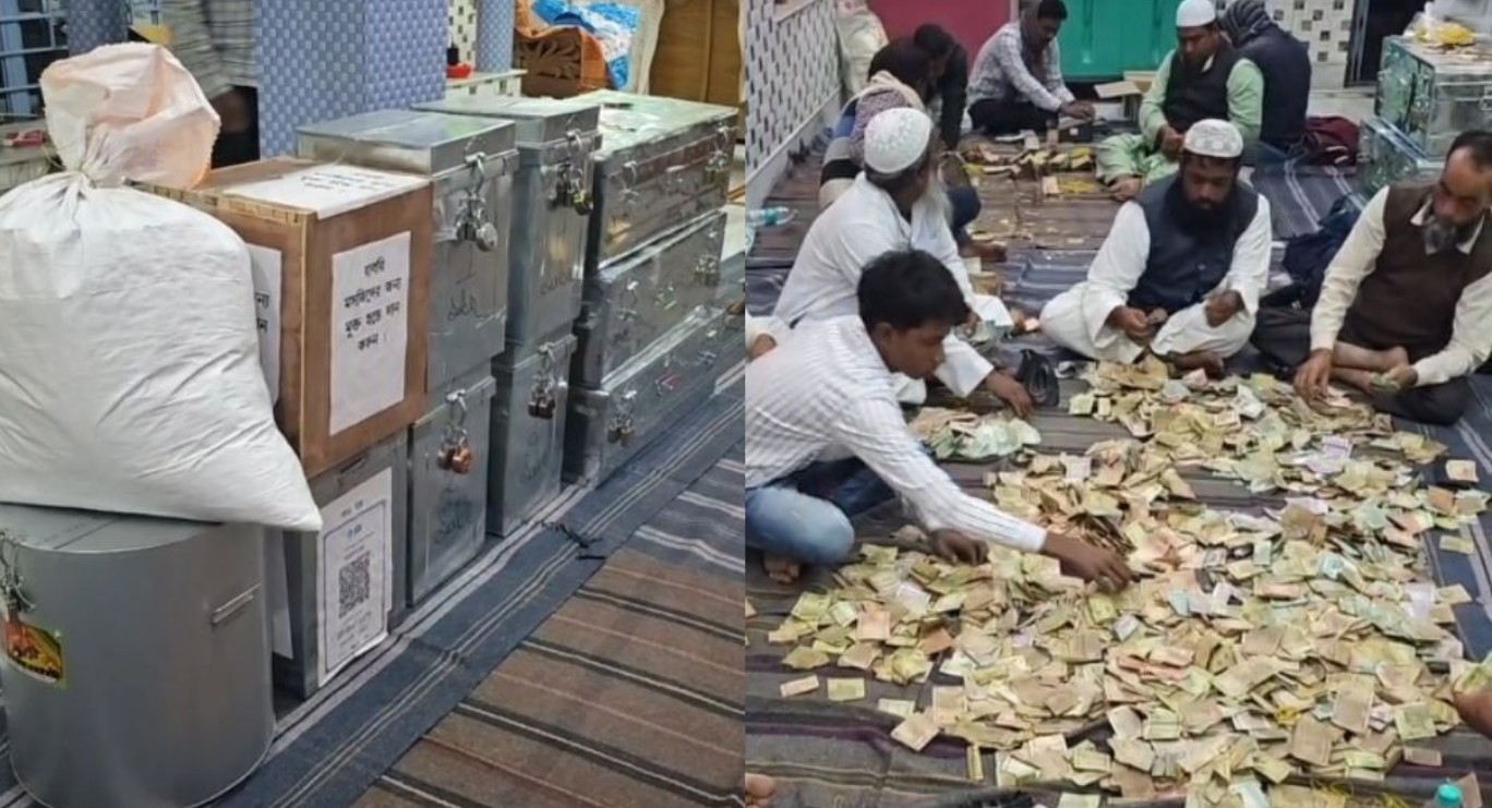 বাবরি মসজিদের ১১ দানবাক্স ২ দিনেই ভরে গেল, আসছে কোটি কোটি টাকা
