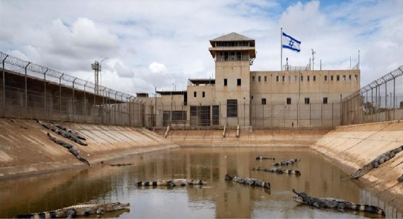 ফিলিস্তিনিদের জন্য কুমির-ঘেরা কারাগার বানাবে ইসরাইল