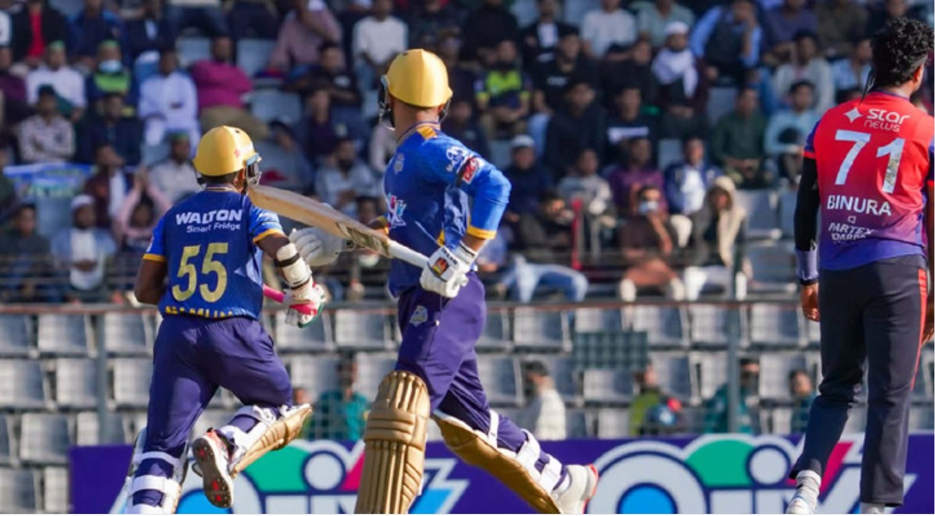 নাসির-ইমাদের নিয়ন্ত্রিত বোলিং, সাব্বির-শামীমের ব্যাটে ঢাকার জয়