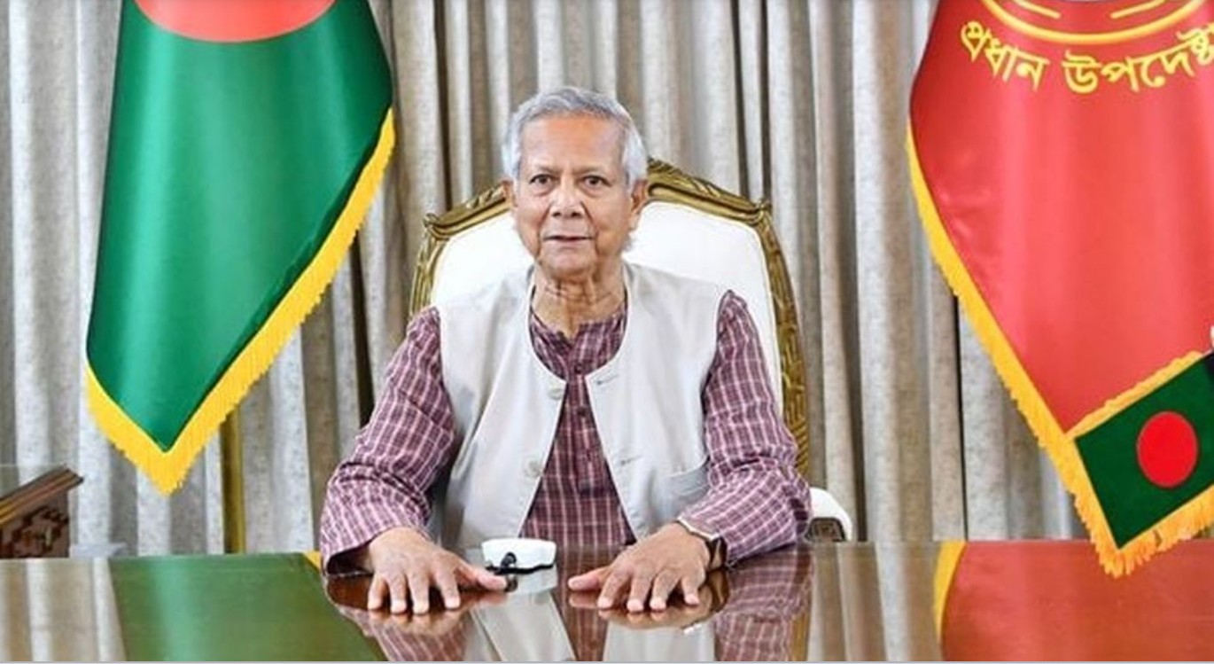 আজ দুপুরে জাতির উদ্দেশে ভাষণ দেবেন প্রধান উপদেষ্টা