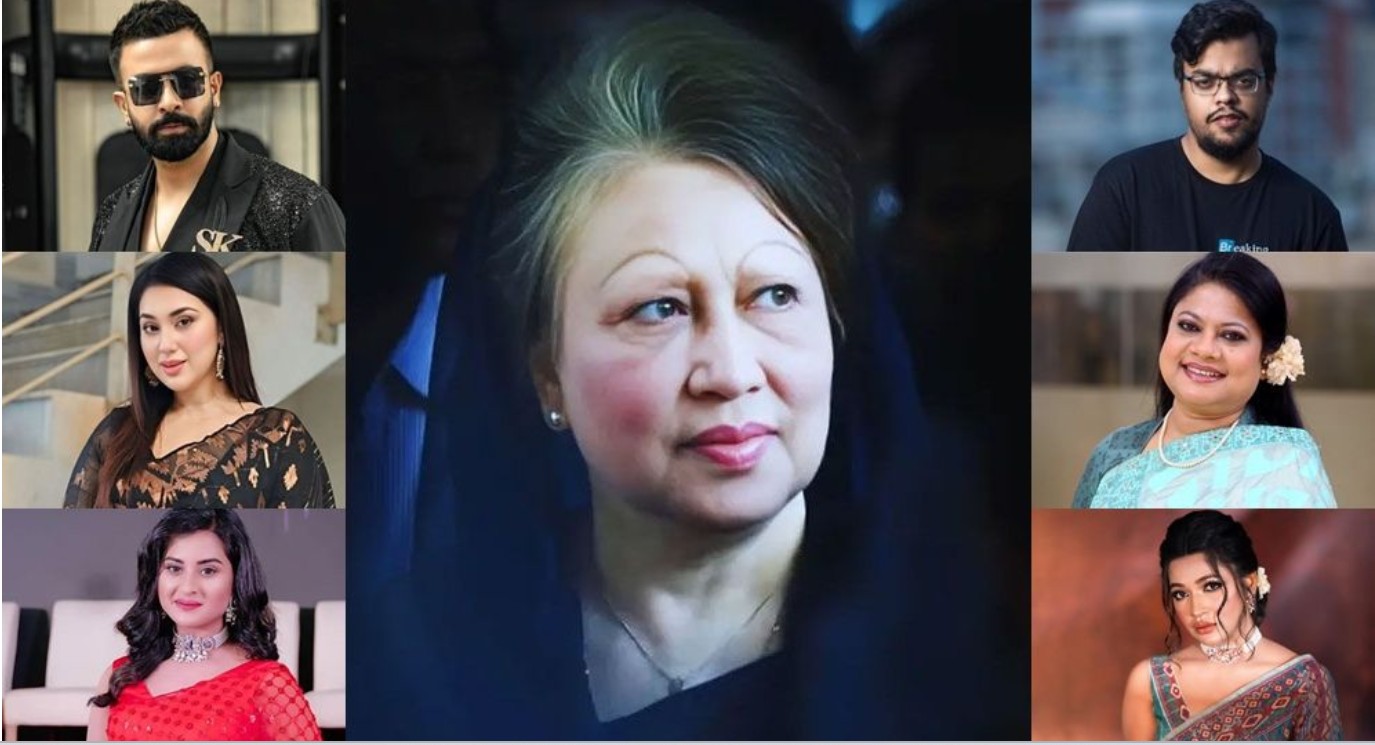 বেগম খালেদা জিয়ার মৃত্যুতে শোবিজ অঙ্গনে শোকের ছায়া