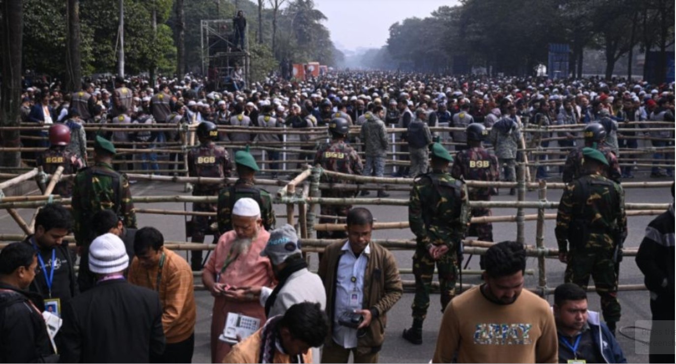 মানিক মিয়া অ্যাভিনিউয়ে জানাজা অনুষ্ঠানের প্রস্তুতি সম্পন্ন