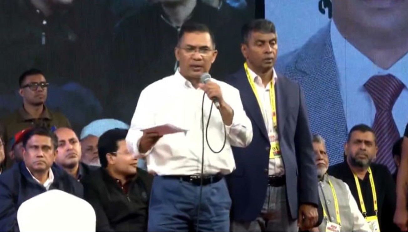 এবার গণতন্ত্র রক্ষার দায়িত্বও আপনাদের: তারেক রহমান