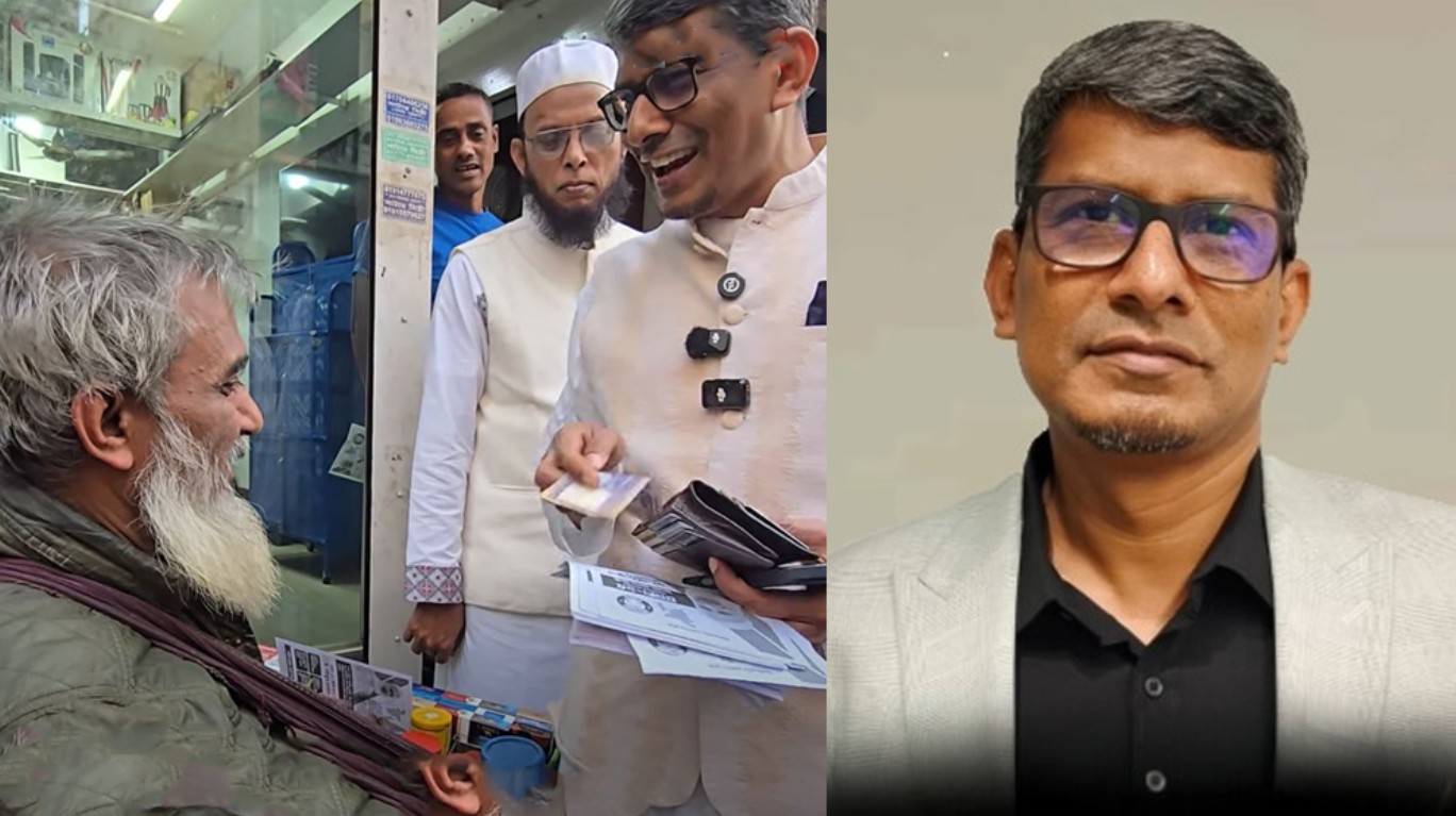 হকারকে টাকা দেওয়ার প্রসঙ্গে যা বললেন ব্যারিস্টার শাহরিয়ার 