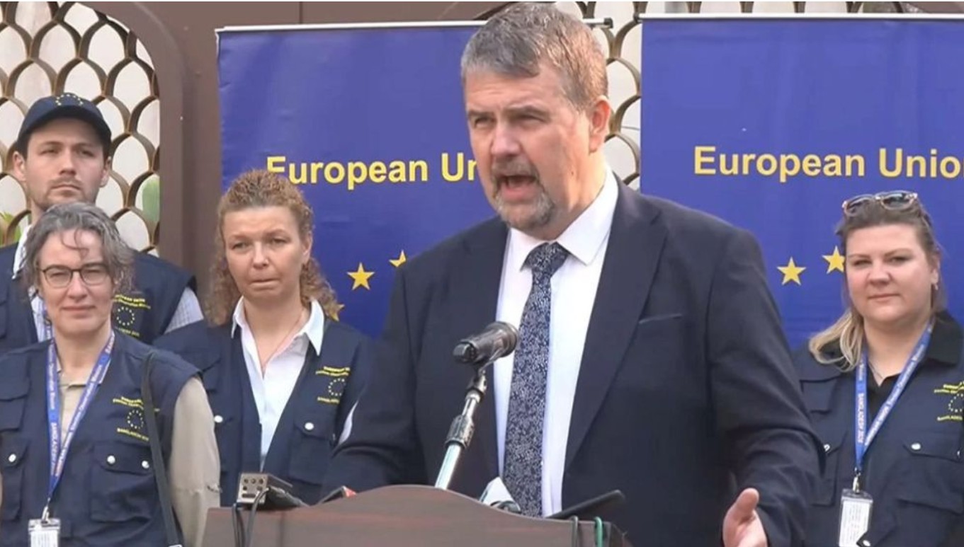 নির্বাচনি পরিবেশ খুবই ইতিবাচক: ইউরোপীয় ইউনিয়নের প্রধান পর্যবেক্ষক