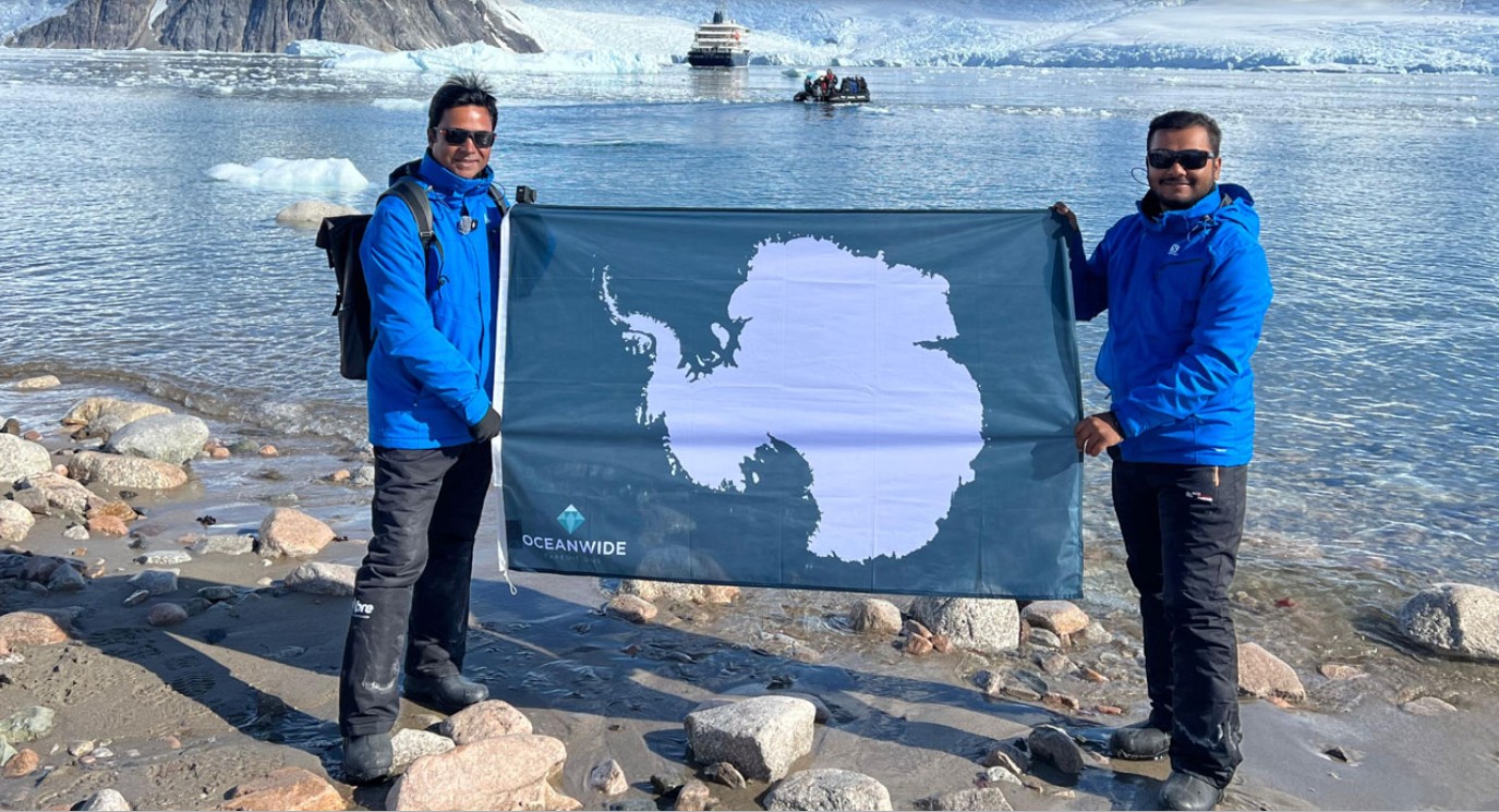 এবার অ্যান্টার্কটিকা অভিযানে ইউটিউবার সালাহউদ্দিন সুমন ও নিলয়