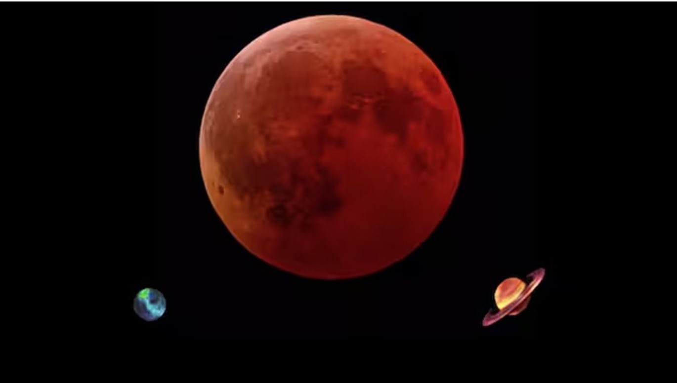 আজ দেখা যাবে ‘রক্তিম চাঁদ’ : বিরল চন্দ্রগ্রহণের সাক্ষী হচ্ছে বাংলাদেশ