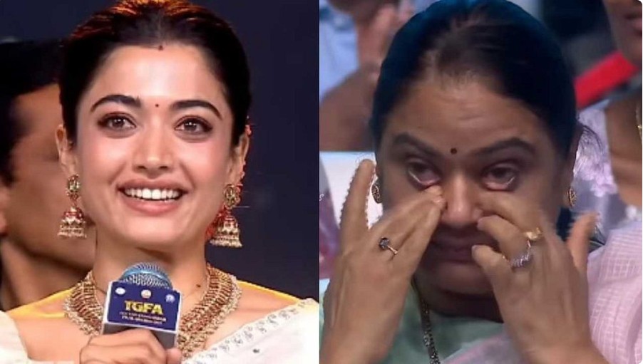 রাশমিকা মান্দানার যে কথায় কাঁদলেন তার শাশুড়ি