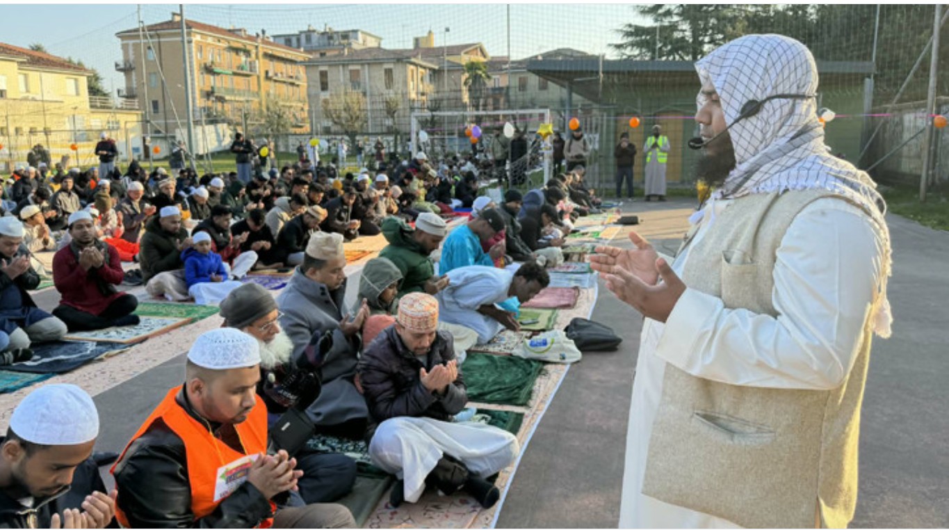 প্রবাসে ঈদের রঙ: বাংলাদেশিদের আনন্দ-উৎসব ইতালিতে