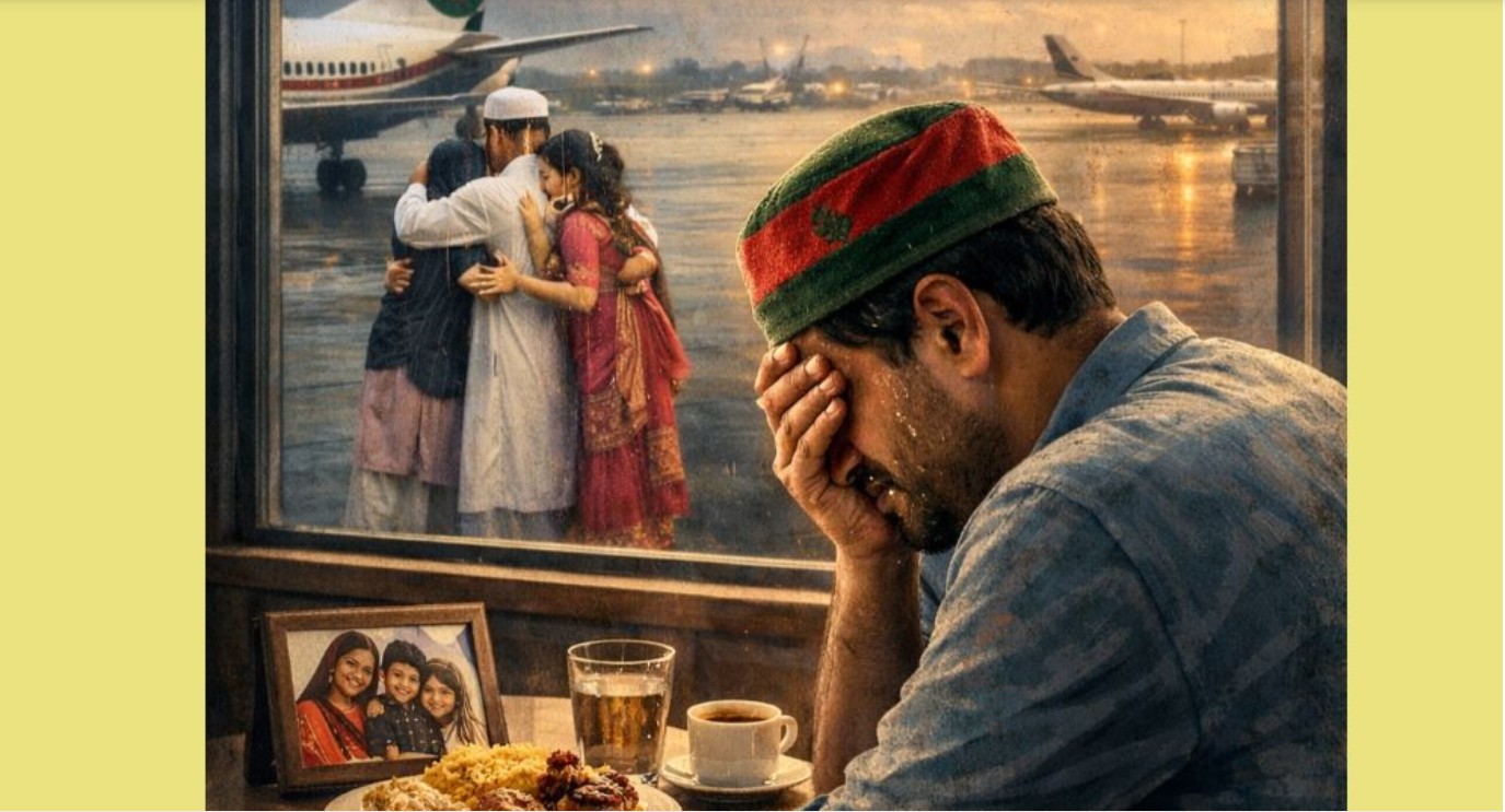 প্রবাসীদের ঈদ উৎসব : হাসির আড়ালে গভীর শূন্যতা