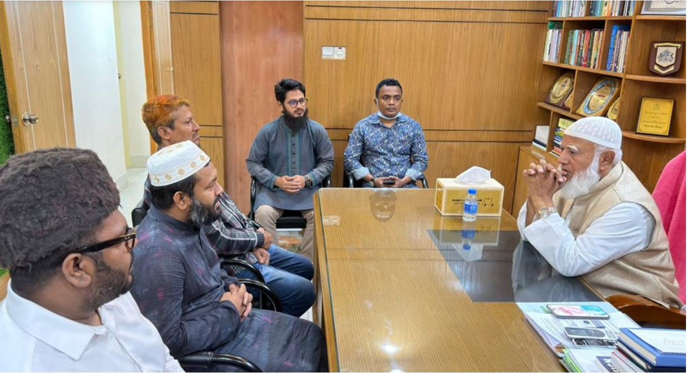 বিরোধী দলীয় নেতার সঙ্গে জাতীয় বিপ্লবী পরিষদ নেতৃবৃন্দের বৈঠক