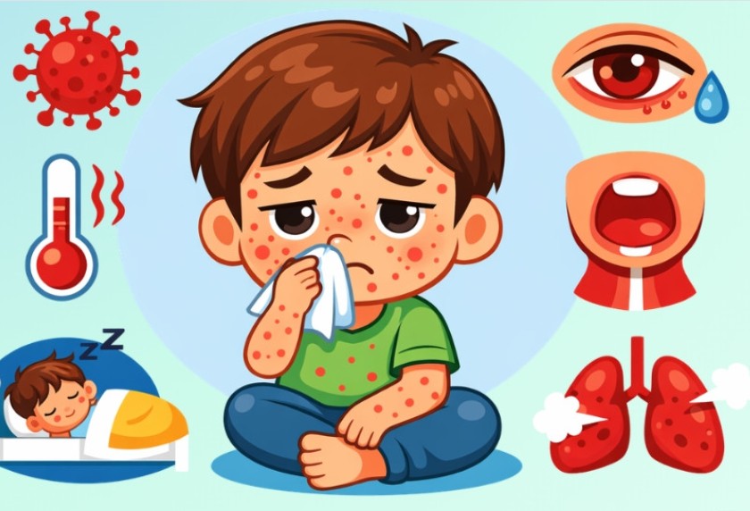 হাম ও হামের উপসর্গে মৃত্যুর সংখ্যা ২০৬ জন