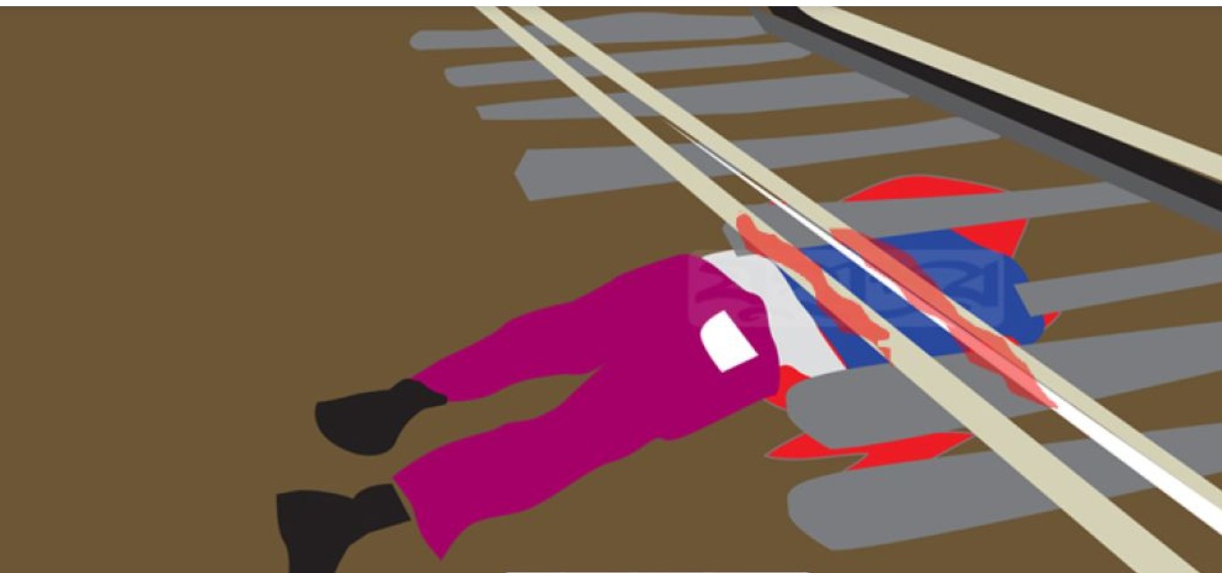 রাজশাহীর চারঘাটে ট্রেনে কাটা পড়ে প্রাণ গেল নারীসহ ২ জনের